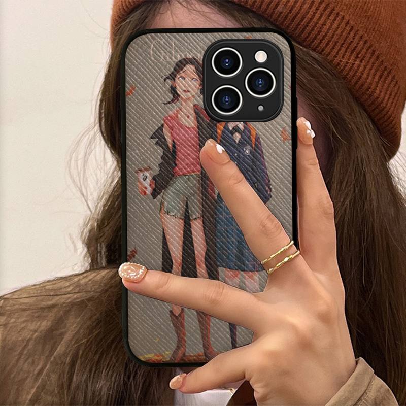 Gilmore Girls Pouzdro na telefon Pevné kožené pouzdro pro iPhone 11 12 13 Mini Pro Max 8 7 Plus SE 2020 X XR XS Coque