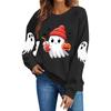 Women's Casual Halloween Hoodie Pullover Sweatshirt Long Sleeve for Holiday Party and Everyday Wear