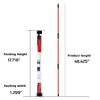 Golf Practice Rod Swing Trainer 2 Pack Foldabe Postures Corrector with Tube Case