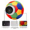 Pallone da Calcio da Allenamento Indoor per la Casa da 8 Pollici Taglia 4 Morbido Sicuro Silenzioso Calcio da Spiaggia Gomma Neoprene