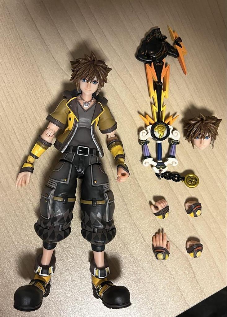 [USED] Kingdom Hearts Bring Arts Sora Guardian Form (As Is)