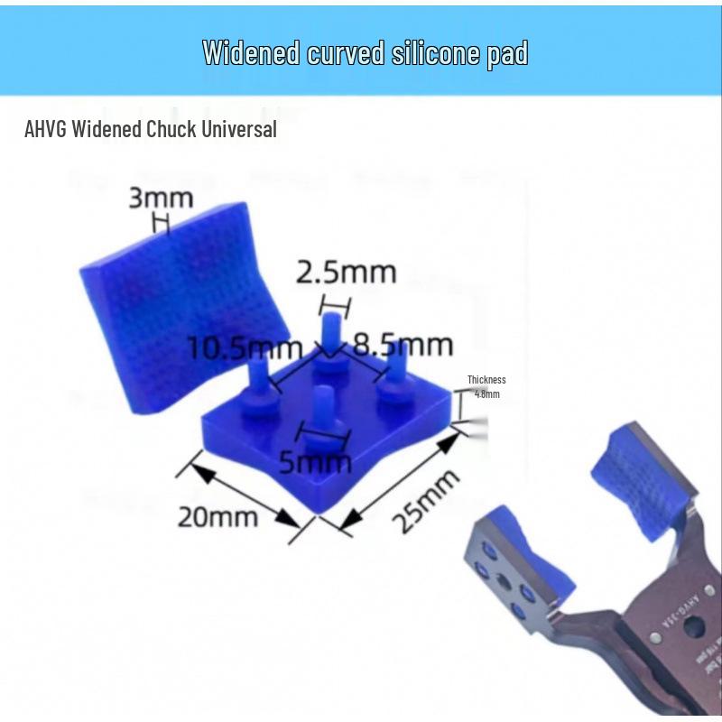 Silicone Buckle Protection Sleeve - Pneumatic Mini Gripper for Robotic Arm