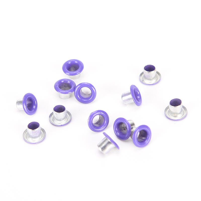 100Pcs 3Mm Scrapbook Eyelet Random Mixed Color Metal Eyelets For Diy Clothes