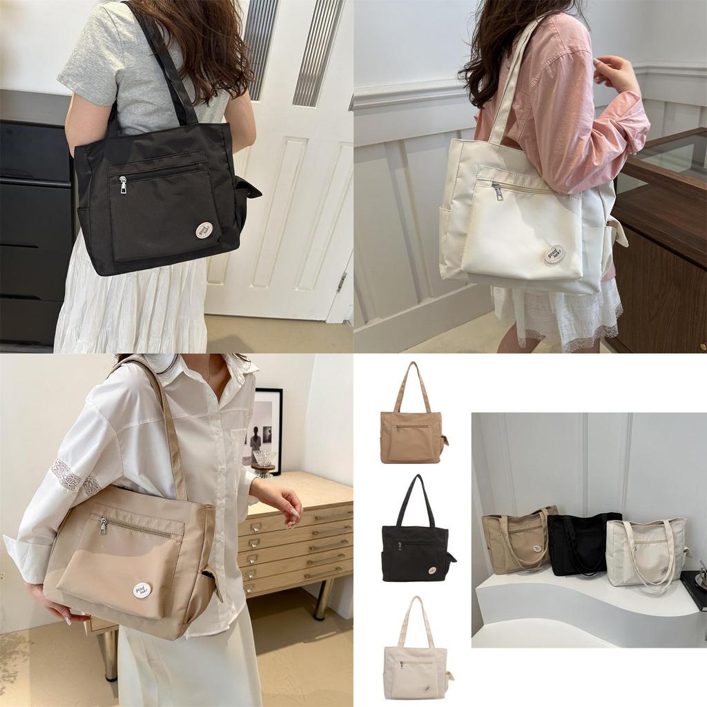Trendy Street Style Large Capacity Tote Bag For Women 2024 Oxford Cloth Shoulder Bag