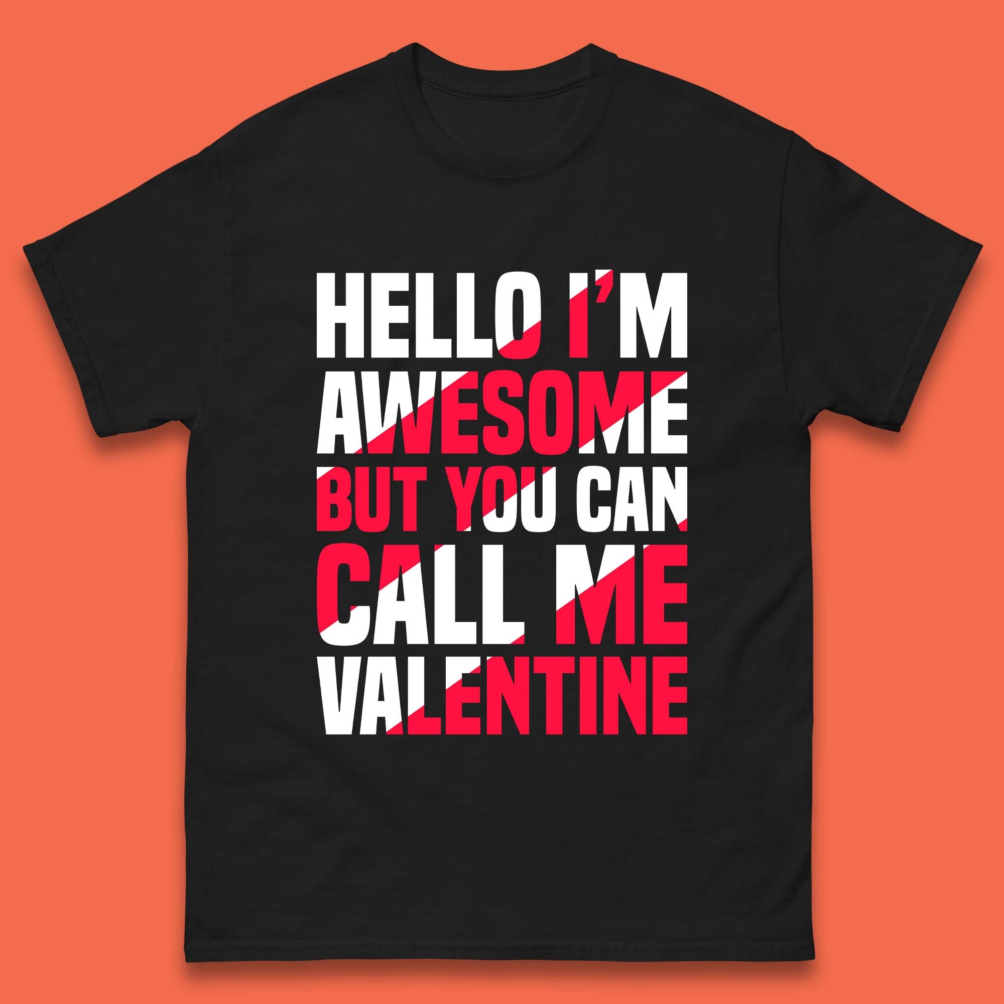 Call Me Valentine Mens T-Shirt Womens Tops Tees S