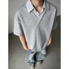 Summer Solid Color Men's Short Sleeved T-shirt Thin Business Men's Casual Sports T-shirt