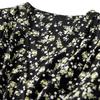 Shangdu Bila Floral V-Neck A-Line Chiffon Midi Dress