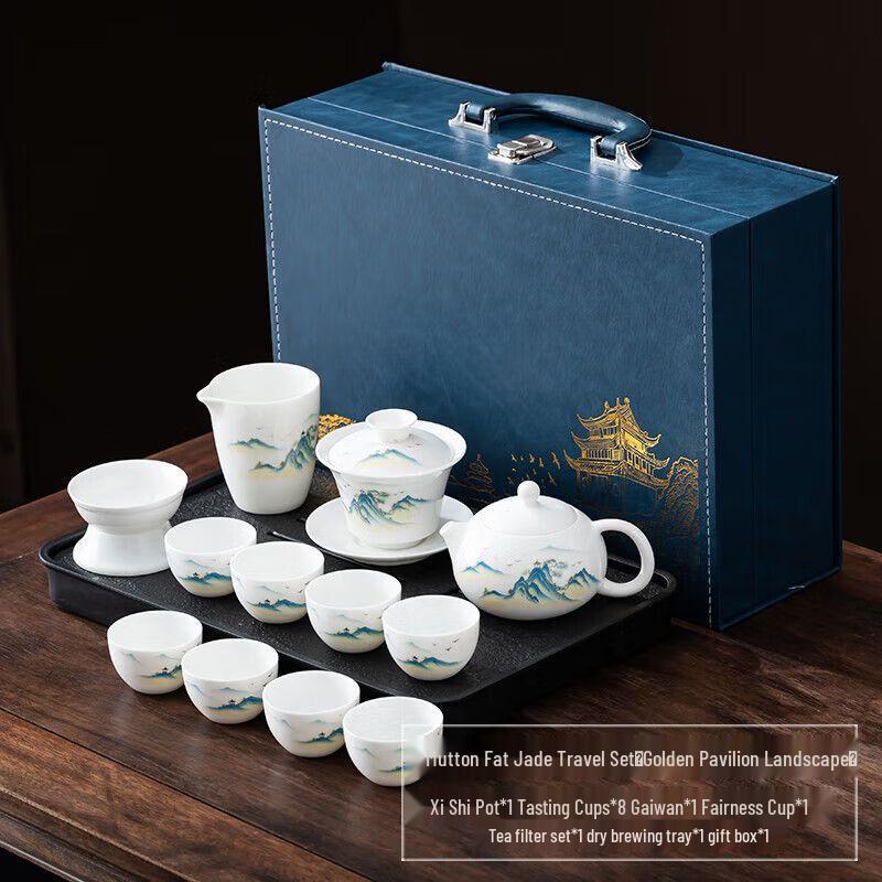 Chinese Style Ceramic Kung Fu Tea Set