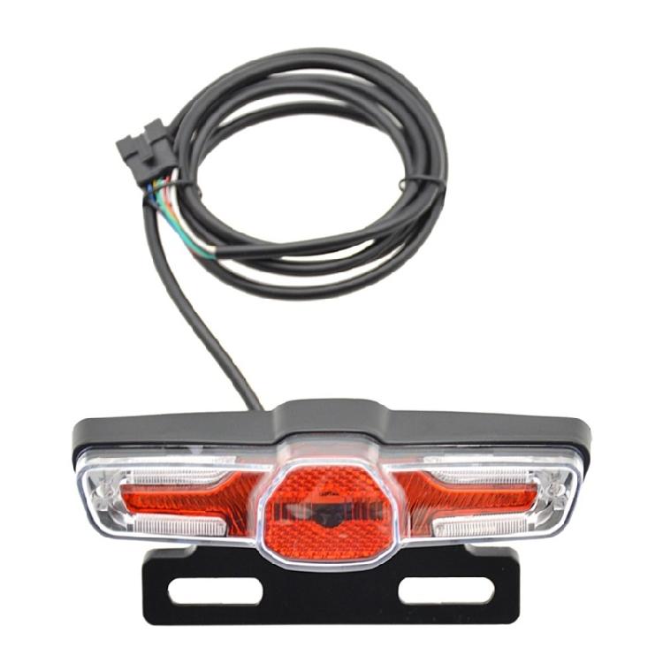 1 Set Cycling Safety Light Set with Horn Front Headlight, and Turning Signal Quick Insert and Play Installation