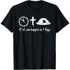 A Lot Can Happen In 3 Days Easter Day Jesus Cross Christian Cotton Men T Shirt