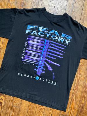 Fear Factory 95' Demanufacture Short Sleeve T SHIRT FULL SIZE S-5XL