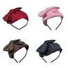 Stylish Bows Hair Accessory For Women Elegant Bowknot Headbands Fascinators Hat Headwear For Parties And Evening Banquet