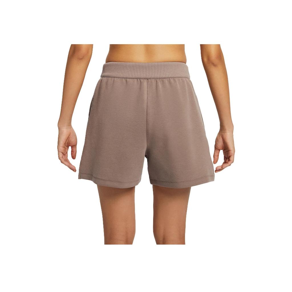 Nike SS25 24.7 Impossible Soft Comfortable Fashionable Fitting Versatile Sports Shorts Women Shorts Light-Brown HQ8180-233