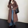 Autumn and winter new double-sided cashmere coat design sense advanced sense long fashion temperament wool woolen coat women