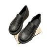 New Japanese Style College Student Shoes Cosplay Lolita Shoes for Women/Girl Fashion Black/Coffee Uniform Platform Shoes 2024