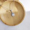 High-End Moissanite Water Drop Pendant Necklace for Women – Elegant, Versatile Gift Jewelry for Girlfriend