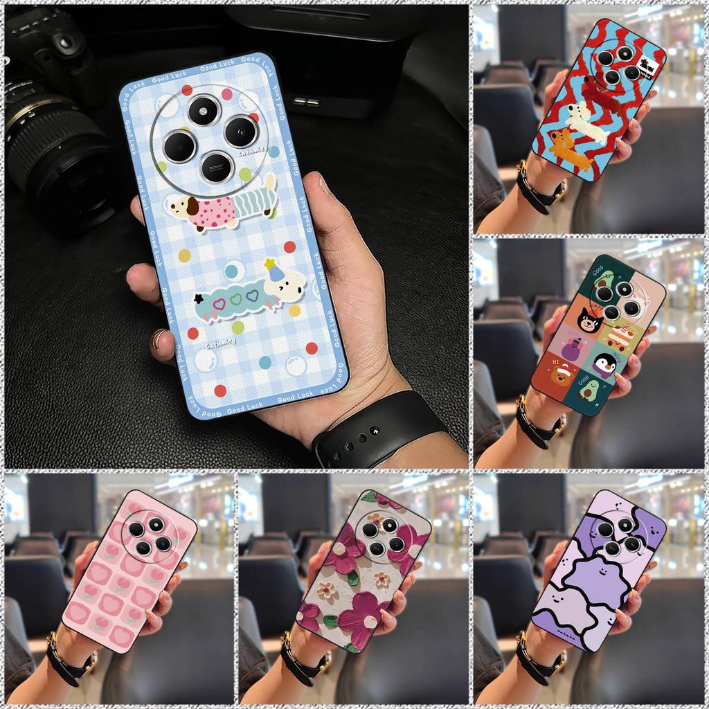 Anti-dust Durable Phone Case For Redmi 14C 4G/14R 5G/A3 Pro 4G/POCO C75 Phone Pouch Animals Full Wrap Silicone TPU Cute