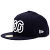 NEW ERA X 100A 59FIFTY (Navy, 7 18 (56.8cm))