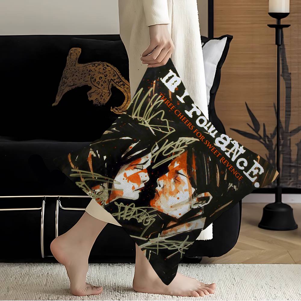 

My Chemical Romance Band Pillowcase toon Gift Cushion Cover Bedroom Home Sofa Chair Seat Decor pillow case 30x30 cm