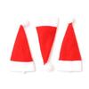 30pcs Mini Santa Hats Home Christmas Decor Lollipop Candy Cover Cup Bottle Cover
