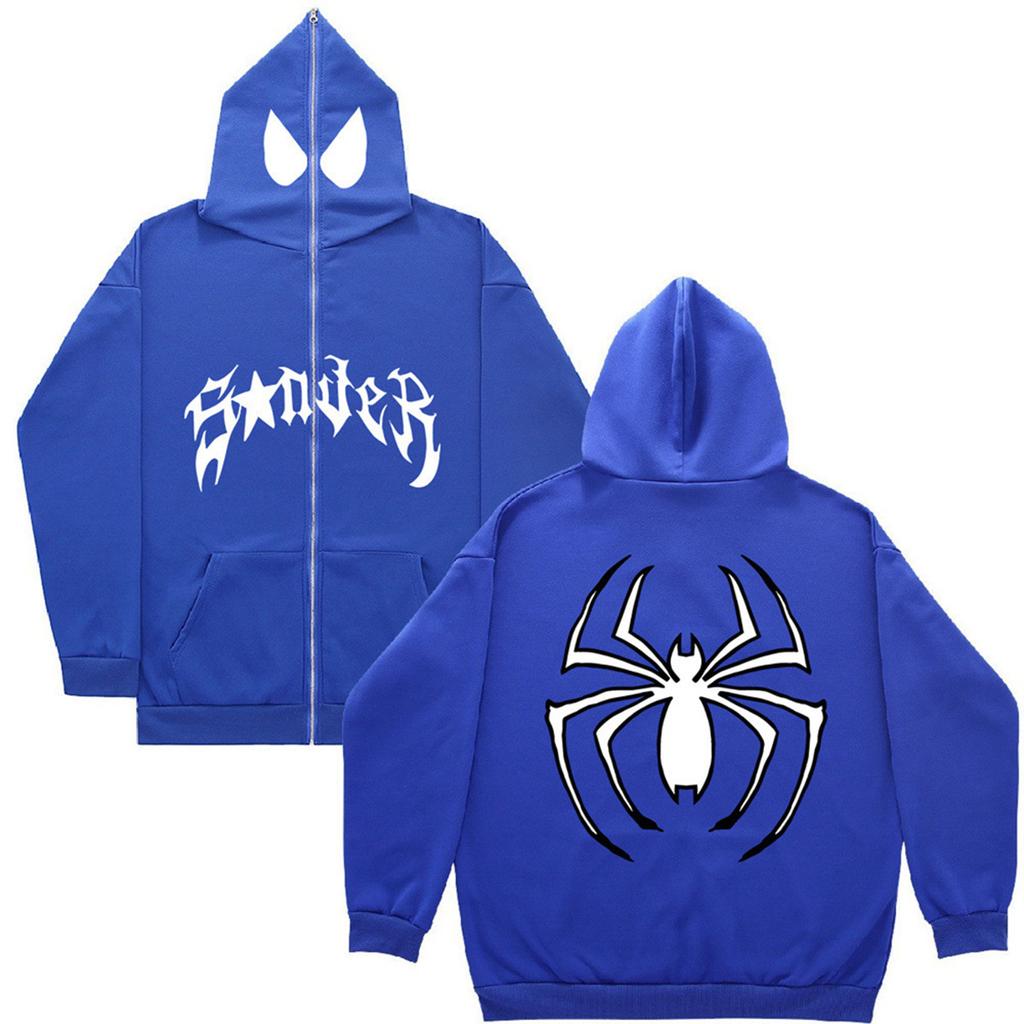 Casual Fashion Letter Printing Long Sleeve Zipper Hooded Sweatshirt For Men And Women