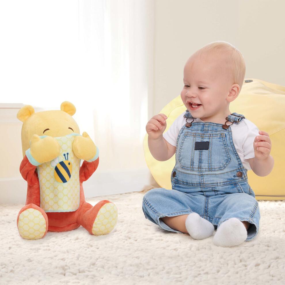Disney Baby Hide-and-Seek Winnie The Pooh Interactive Plush  Officially Licensed Kids Toys for Ages 09Month by Just Play