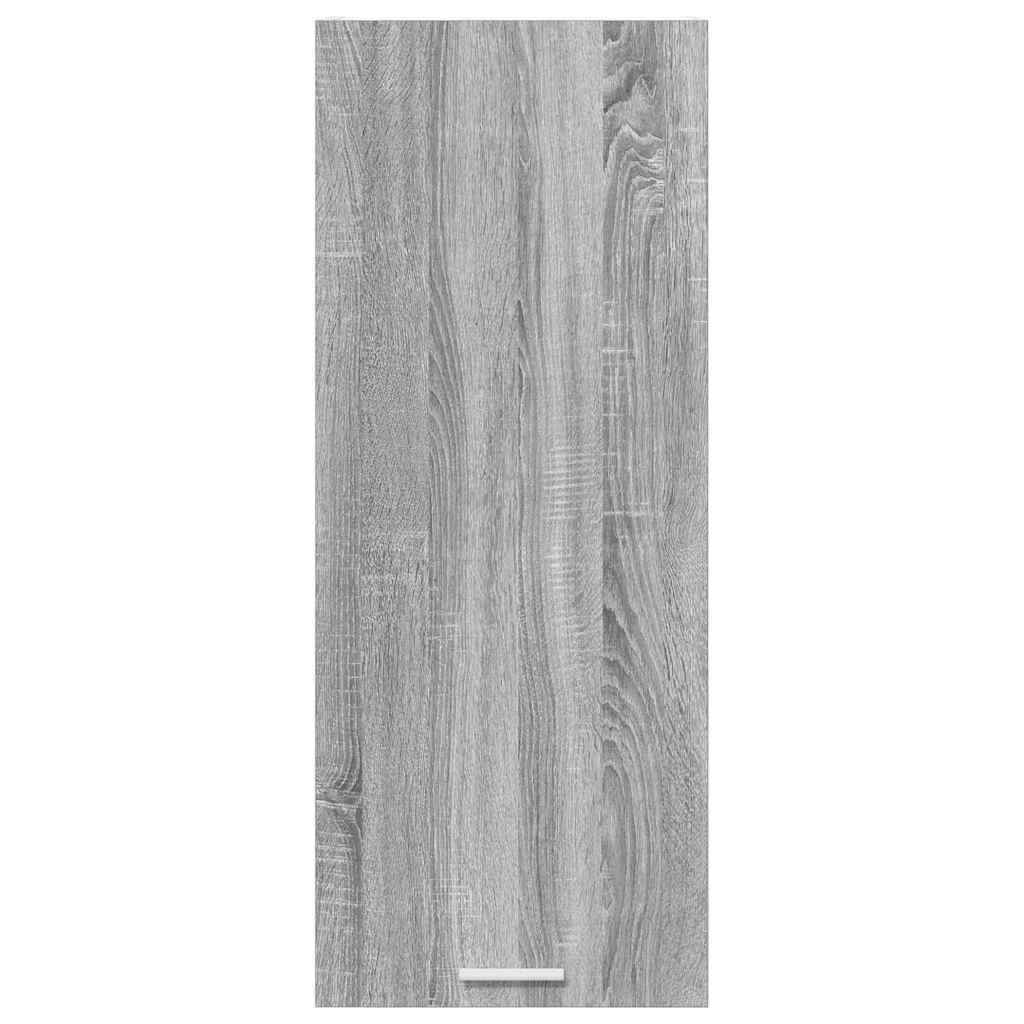 Riga Hanging Cabinet Grey Sonoma 40 X 31 X 100 Cm Particleboard