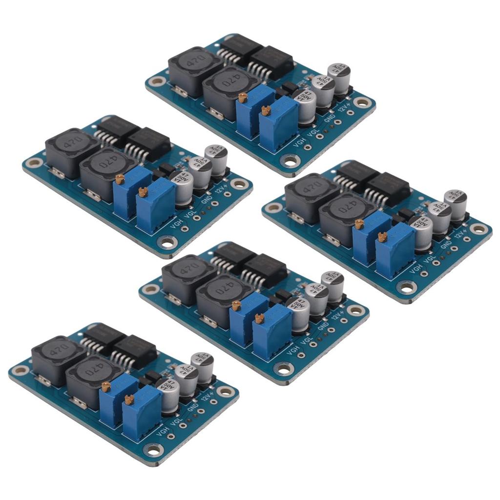 AS62 VGH VGL DC Module for Repairing LCD Panel Y Broken Y Color Abnormal Horizontal Line Problem VGH 15-40V VGL 5-28V 5Pcs