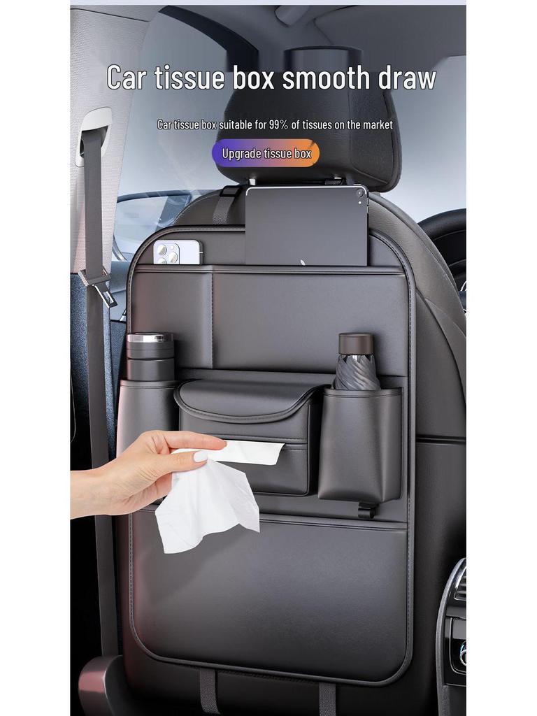 Car Seat Back Organizer - Multifunctional Hanging Storage Bag