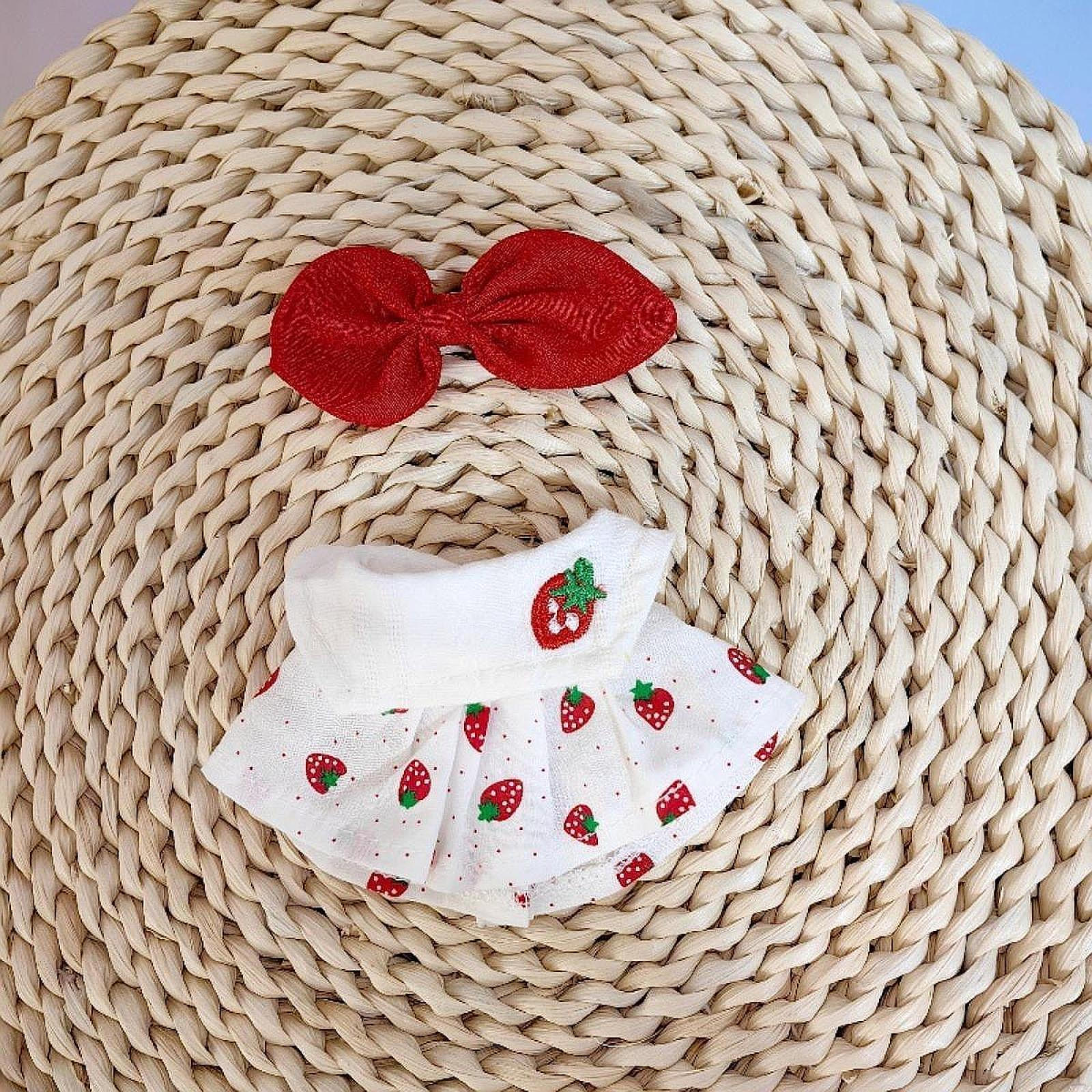 

17 см плюшевая кукольная одежда милые аксессуары для платьев, стильные, костюмы, кукольная одежда для девочек 2pc