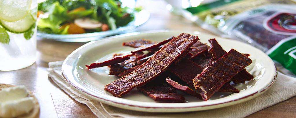 Tengu Beef Jerky Medium Chunk 150g Regular and Hot Combination 10 Bags Set Snack Tengu