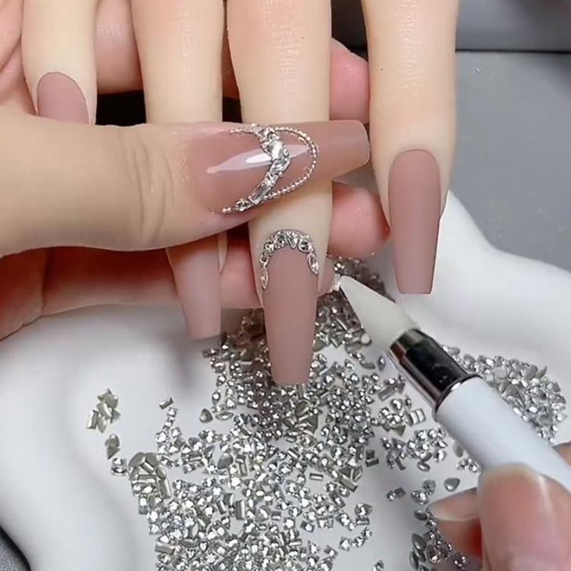 Mini Microzircon Nail Jewelry Flat Bottom Flash Mini Microzircon Horse Eye Drill Nail Jewelry Flash Mix