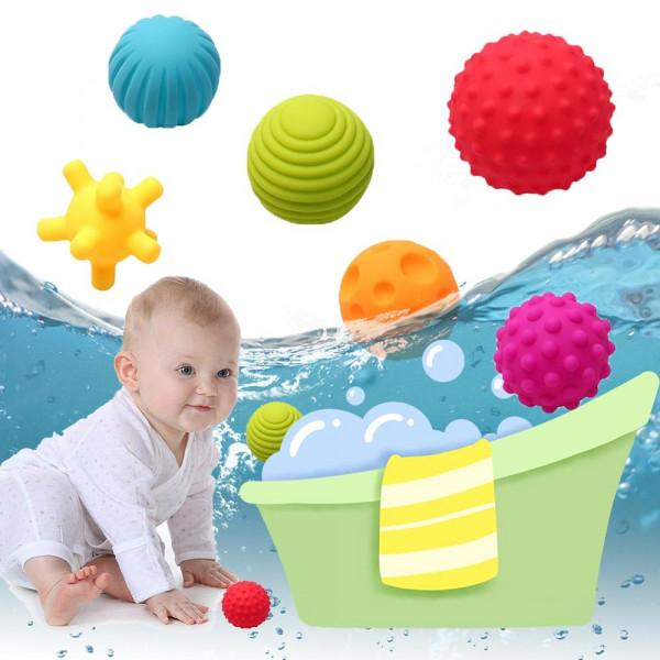 Buy 6 En 1 Bebe Baignoire Caoutchouc Balle Molle Jouets Educatifs At Affordable Prices Free Shipping Real Reviews With Photos Joom