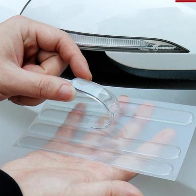 Sticker Protector Transparent Anti-coliziune pentru Marginea Portierei Mașinii, Gardă pentru Marginea Laterală a Mașinii, Set Benzi pentru Capacul Oglinzii Retrovizoare