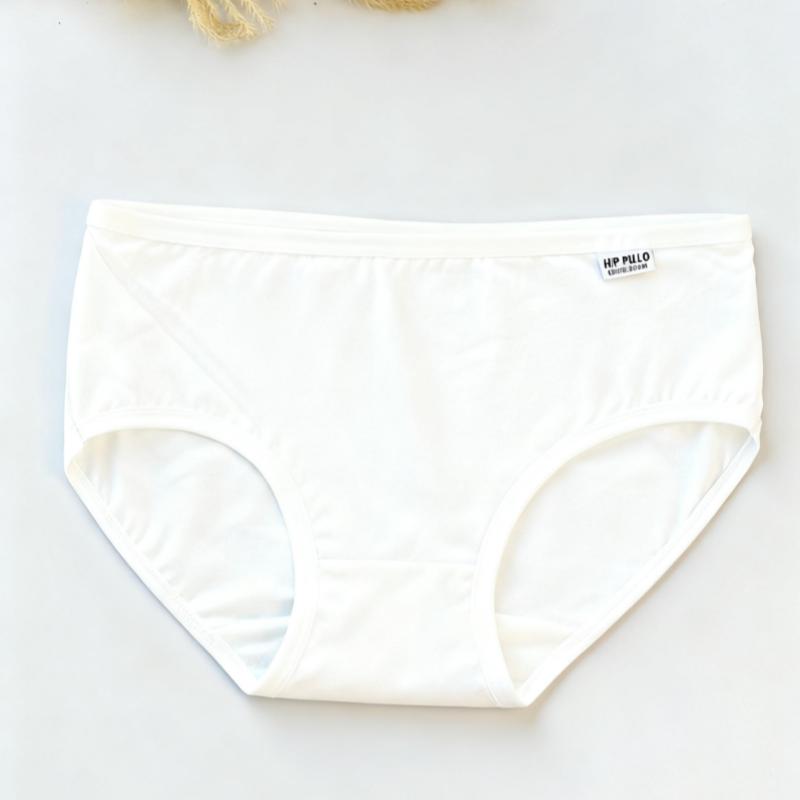 3 Stück Zufällige Farbe Damen Sexy Nahtlose Baumwollslips Baumwollunterwäschehosen