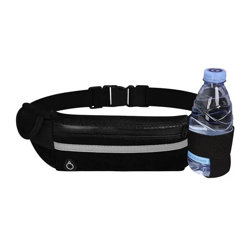 Outdoor Running Waist Pack with Water Bottle Holder - 5 Pack