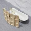 Mini Wooden Room Divider Panel For Dollhouses Bathroom Study Decoration 12.5cm Craftsmanship