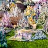 Fantasy Castle 3D Landscape PET Stickers - Retro Creative DIY Journal Stickers