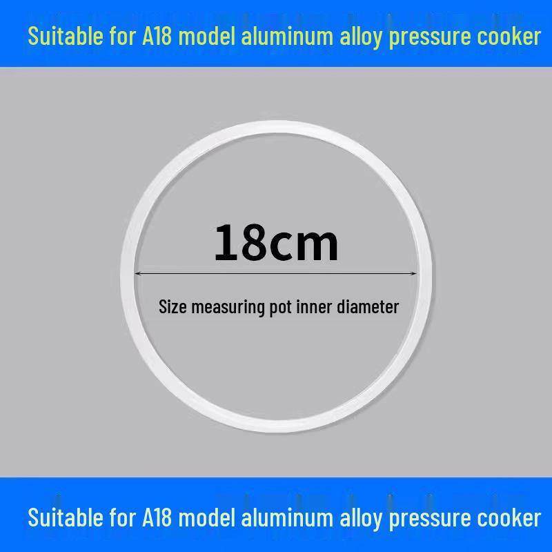 Universal Silicone Pressure Cooker Gasket, Old-fashioned Seal, 20/22/24/26cm Sizes.