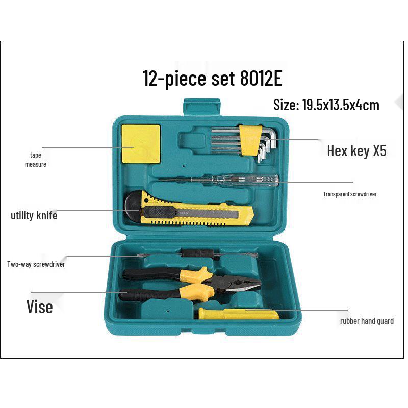 Multifunctional Electrician Household Tool Set and Repair Tool Box