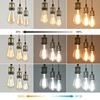 LVWIT E26 LED Filament Bulb 20W Dimmable RGB Color Temperature Remote 4 Pack