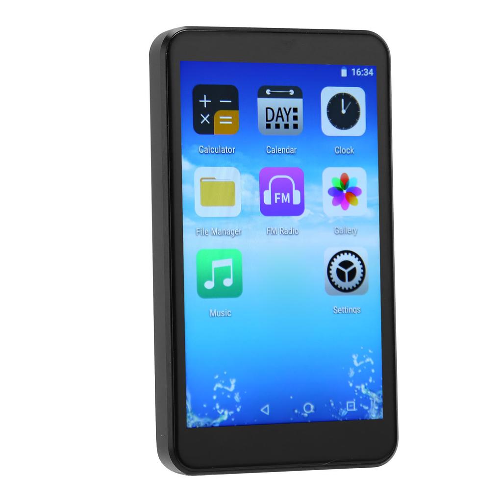 MP4 Player Recorder Multifunction IPS HD Screen HiFi Lossless Sound Bluetooth 5.0 WiFi Touch Screen Music Player 32GB