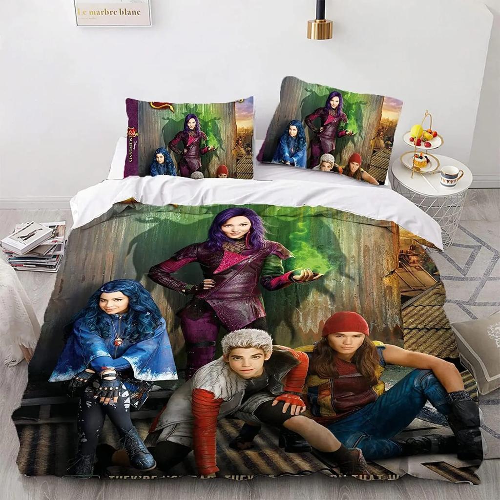 Small Flower Bedclothes Bedding-set-cover Duvet Cover Pillowcases US Queen 228x228cm Double White Bedding Set 100% Hot New