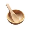 Bamboo Wood Mask Bowl Sleek Mud Mask Application Tool Bamboo Spatula Spoon  Mud Mask Application