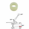 Bucha da Alavanca de Câmbio Manual/Automático Copo Inferior da Alavanca de Câmbio Manga de Borracha Para Toyota Land Cruiser LC80 LC100 Prado LC120 LC150