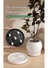 Wheeled Mobile Flower Pot Tray with Hidden Universal Wheels - Thickened Plastic Base