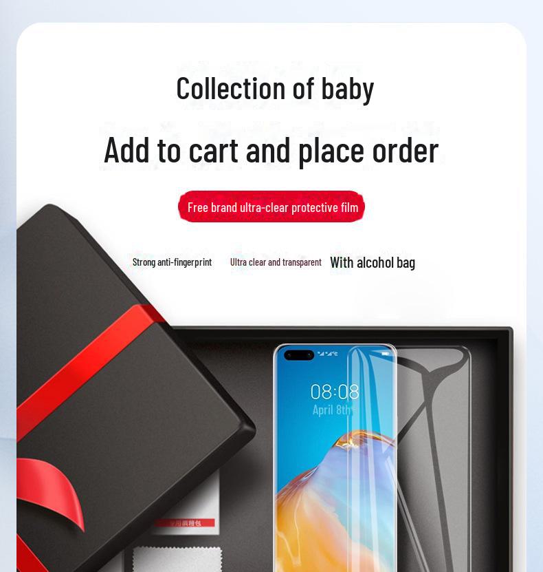 Huawei P40/P40Pro/P40Pro+ All-Inclusive Anti-Fall Protective Case with Curved Screen Cover