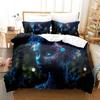 3D Mother Earth Blacklight Printed Bed Set Duvet Cover Pillowcase Bedding Set Bed Linen Sheet Quilt Cover Full Queen King Size
