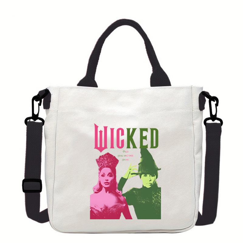Amazon Magic Wicked Witch Wicked Printed Commuter High Value Casual Handbag Fashion Casual Tote Bag No specifications