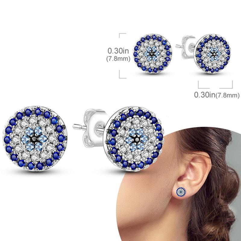 Women Earring 925 Silver Hoop Earrings Love Heart Butterfly Drop Earring Stud For Women Girls Party Jewelry Gifts